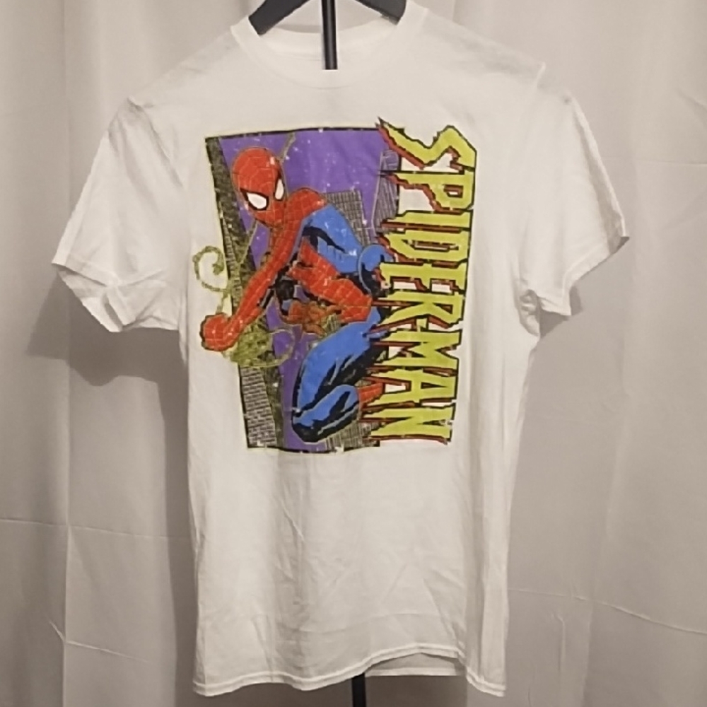 Marvel Spider-Man Graphic Tee - White and Purple
